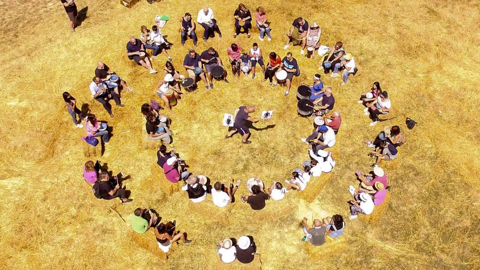 Drum Circle organizzato da La Bottega delle percussioni