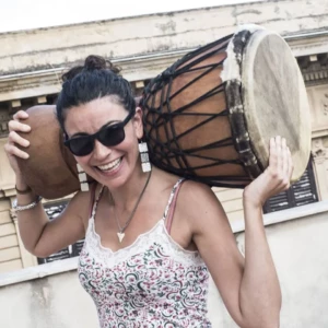 Antonina Claudia Vitale co-funder de La Bottega delle Percussioni a Palermo